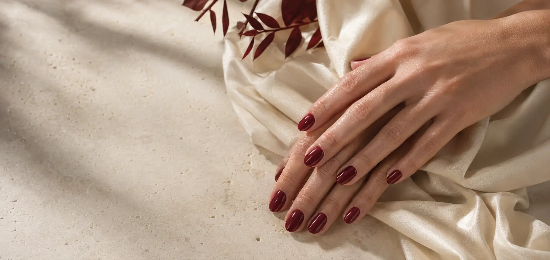 GLOSS nail studio interior and work