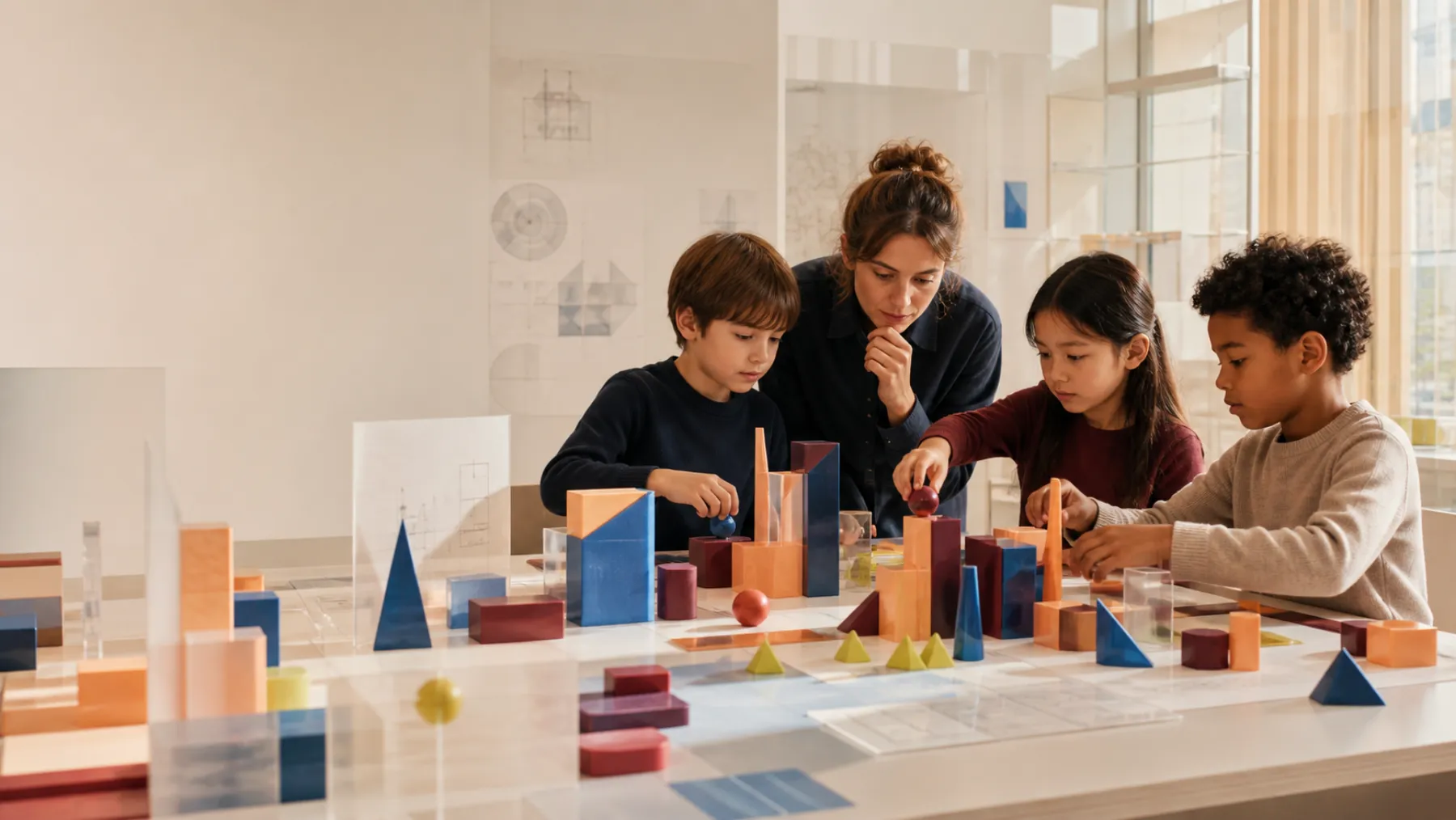 Children learning at RASTEM