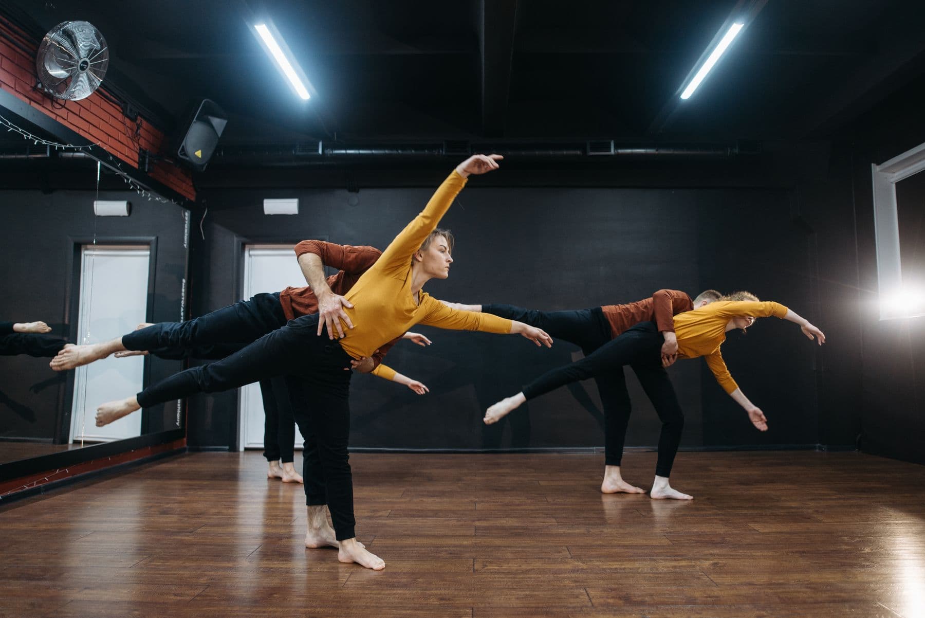 Dancer at RITMO studio